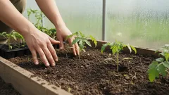 Oikea tomaattien istutusohje: vähemmän kasveja – suurempi sato