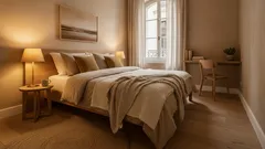 Tuntuuko pieni makuuhuone ahtaalta? 6 yksinkertaista sääntöä, jotka muuttavat kaiken